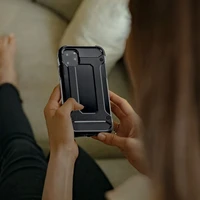ARMOR dėklas telefonui IPHONE XR juodas