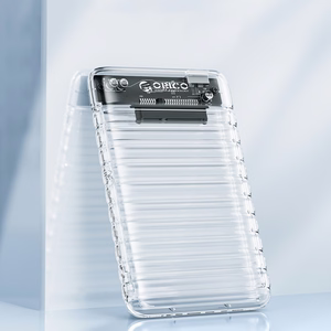 Orico 2139U3-V1 2.5" HDD/SSD USB Micro-B 5Gb/s diskų įrenginys - skaidrus
