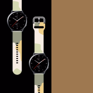 Dirželis Moro Samsung Galaxy Watch 40 / 41 / 42 / 43 / 44 mm silikoninė apyrankė laikrodžiui - raštas 14