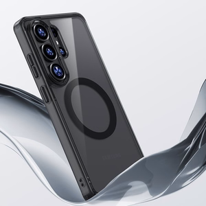 "Benks" magnetinis kristalų TPU rėmelis (0050), skirtas "Samsung Galaxy S26 Ultra black