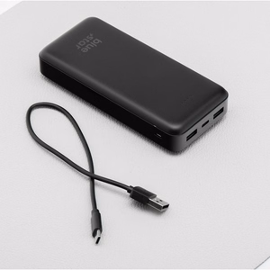 Išorinė baterija Blue Star 20000 mAh 2.1A W2015 juoda