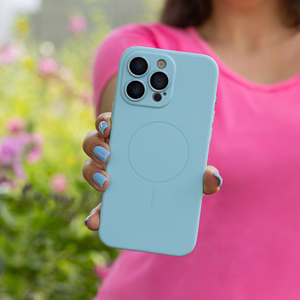 Ultra Trendy Vivid Thin Mag dėklas for iPhone 15 Pro 6,1" mėlynas