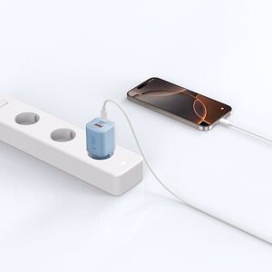 Tech-Protect NCM33W 2 jungčių PD33W/QC3.0 sieninis įkroviklis - mėlynas