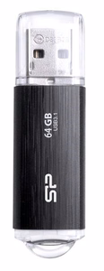 SILICON POWER Blaze B02 Pendrive USB atmintinė 64 GB USB Type-A 3.2 Gen 1 (SP064GBUF3B02V1K) Juoda