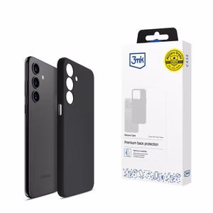 Samsung Galaxy A25 5G - 3mk silikoninis dėklas telefonui (m) - juodas