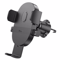 Automobilinis telefono laikiklis Hoco H18 (air vent) juodas