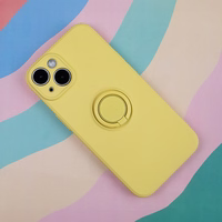 "Xiaomi Redmi Note 13 Pro 5G (global)" pirštų laikiklio dėklas, skirtas "Xiaomi Redmi Note 13 Pro 5G (global) yellow