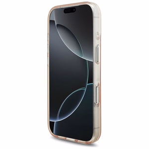 Karl Lagerfeld IML Karl RSG Logo MagSafe чехол для iPhone 17 Pro - розовый
