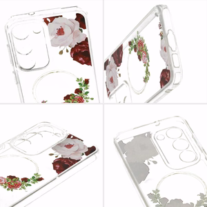 Dėklas telefonui Tel Protect Flower Samsung Galaxy A14 4G/5G dizainas 2