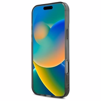 Mercedes MB Dėklas telefonui iPhone 16 Pro su Žvaigždžių raštu - Juodas