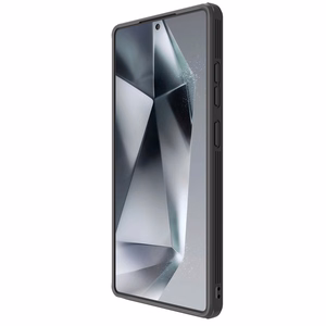 Nillkin CamShield Pro dėklas telefonui Samsung S25 Ultra su kameros dangteliu - Juodas