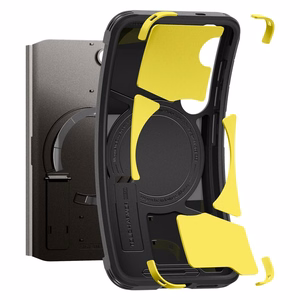 Spigen Tough Armor Magnetinis dėklas telefonui Samsung Galaxy S25 - juodas