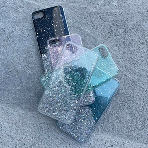 Wozinsky Star Glitter Shining Cover for Samsung Galaxy S21+ 5G (S21 Plus 5G) green