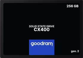 Goodram CX400 gen.2 2.5" 256 GB „Serial ATA III“ 3D TLC NAND