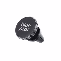 BLUE STAR magnetinis automobilio laikiklis oro ventiliacijai CROWN MAGNETIC juodas