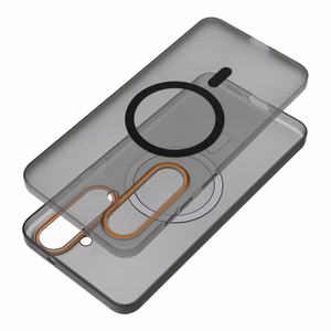 Dėklas Samsung A27 Go Orange suderinamas su MagSafe juodas