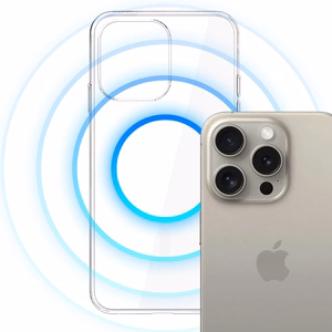3mk Skaidrus Magnetinis dėklas Apple iPhone 15 Pro Max - skaidrus