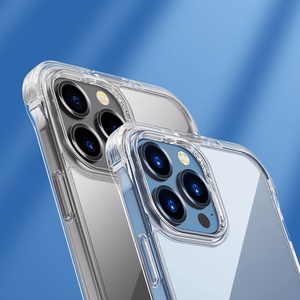 Joyroom Defender Series чехол для iPhone 13 Pro Max прочный с крючками и подставкой прозрачный (JR-BP956)