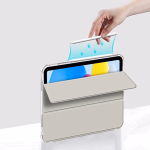 Tech-Protect SC Pen hibridinis dėklas iPad 10 / 2022 - pilkas - permatomas