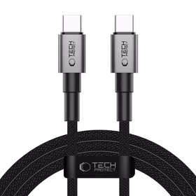 Tech-Protect UltraBoost DNA USB-C PD60W/3A laidas 100cm - pilkas
