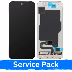 Ekranas skirtas Google Pixel 10 Pro juodas su rėmeliu (Service Pack)