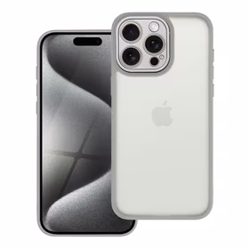 VARIETE dėklas telefonui IPHONE 15 Pro Max plieninis