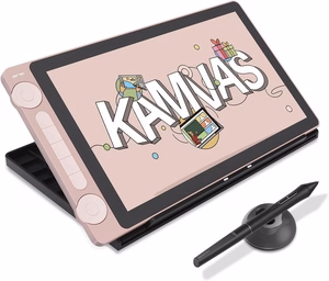Grafinė planšetė Huion Kamvas 13 Rožinė