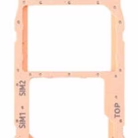 SIM kortelės laikiklis Samsung A13 A135/A137 Peach originalus (service pack)