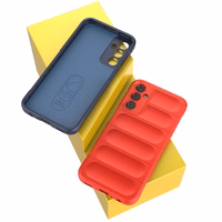 Dėklas telefonui Magic Shield Samsung Galaxy A24 4G lankstus apsauginis dėklas - raudonas