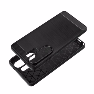 Dėklas Samsung S25 Carbon 2.0 juodas