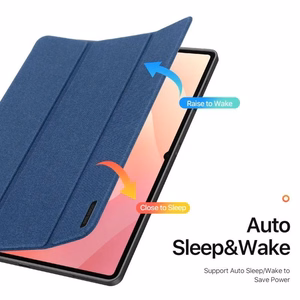 Dėklas Dux Ducis Domo Samsung X930/X936 Tab S11 Ultra tamsiai mėlynas