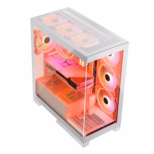 Modecom Volcano SPACE APEX ARGB MIDI „Midi Tower“ Balta