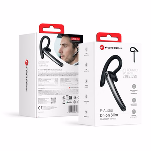 Belaidė laisvų rankų įranga Forcell (ENC, Multipoint, BT 6.0 + EDR, 90mah) Orion Slim