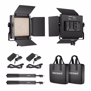 Neewer 660 dviejų spalvų LED rinkinys, dvi lempos 40W 3200-5600K