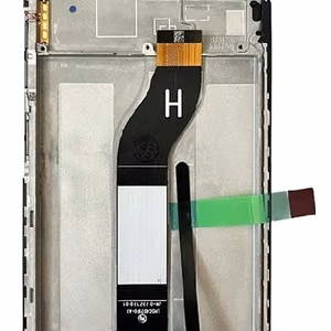 LCD ekranas Xiaomi Redmi 13C 4G/5G/Poco C65 su jutikliniu ekranu ir rėmeliu juodas ORG