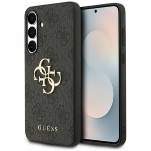 Guess Big 4G Classic Logo dėklas telefonui Samsung Galaxy S25 FE - juodas