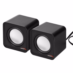 Audiocore AC870 B 2 krypčių 3 W Juoda, Pilka Vielinis