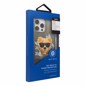 ZUCK BEAR HAROLD IPHONE 16 PRO MAX JUODAS
