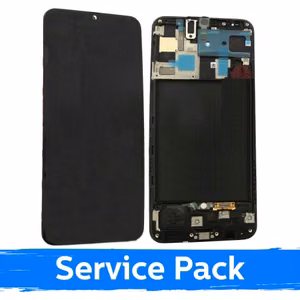 LCD Display Compatible With Samsung S942 S26 with Frame / Black / (Service Pack)
