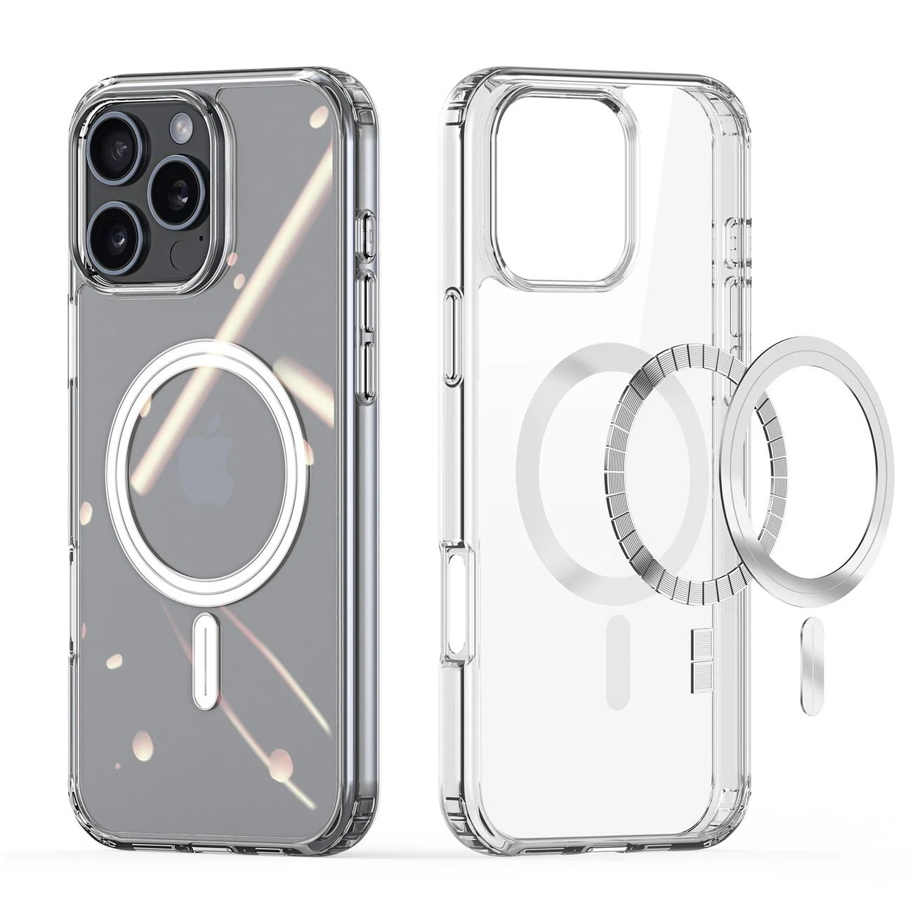 Dėklas Dux Ducis Clin Magsafe Apple iPhone 16 Pro Max skaidrus