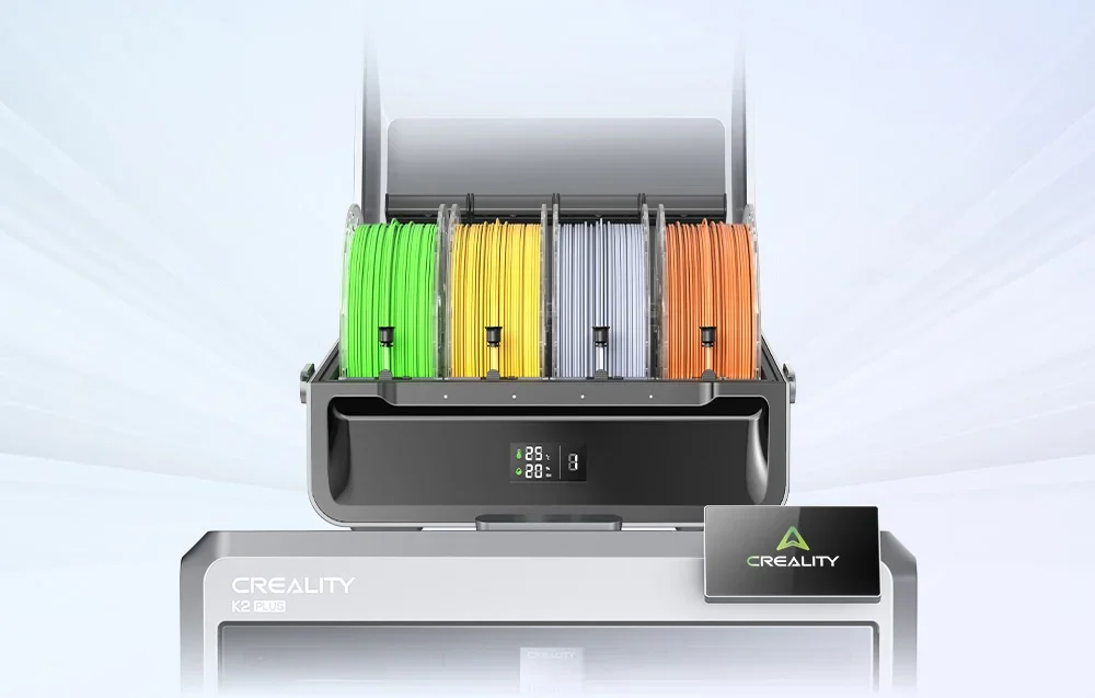 Paprastas Creality K2 Plus Combo valdymas