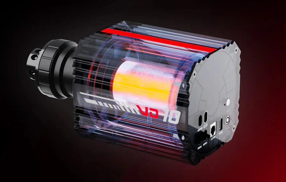 VD10 vairo bazės variklio vaizdas iš arti.