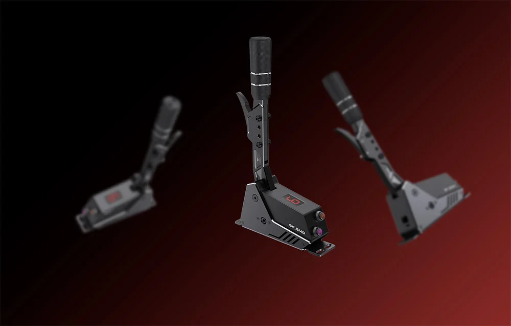 Three PXN gearboxes arranged side by side