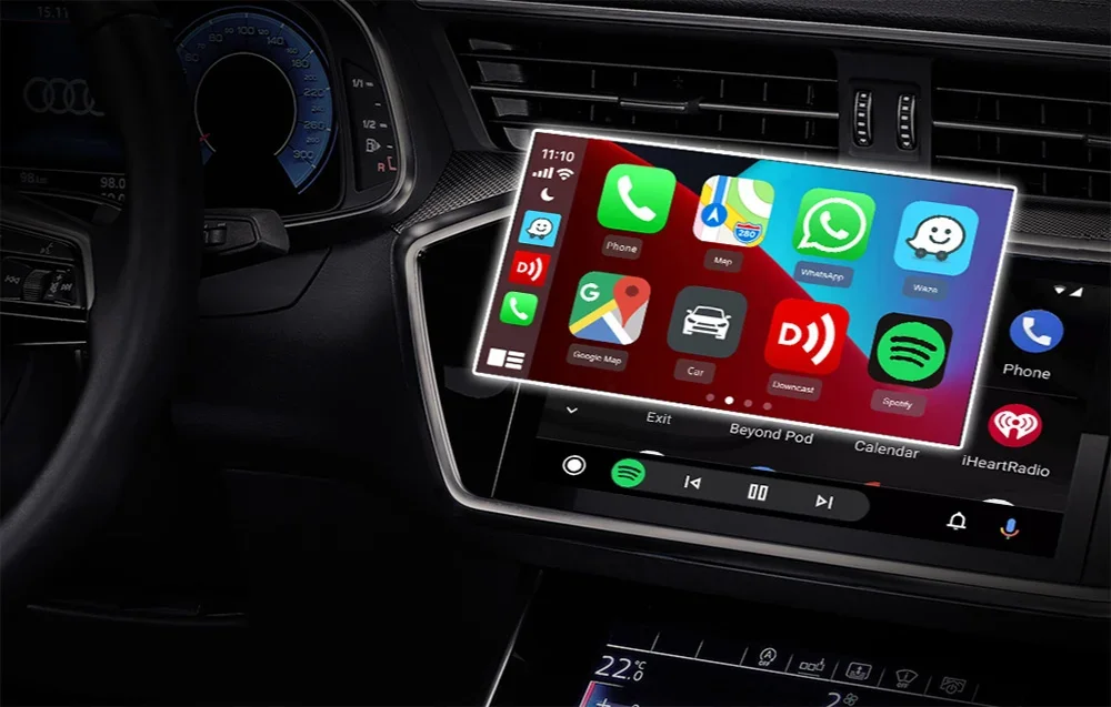 Carlinkit TBOX-Plus suderinamumas su CarPlay ir Android Auto