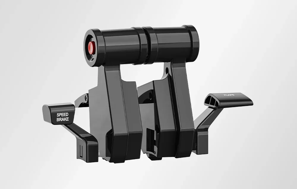 Droselio modulis pilkame fone