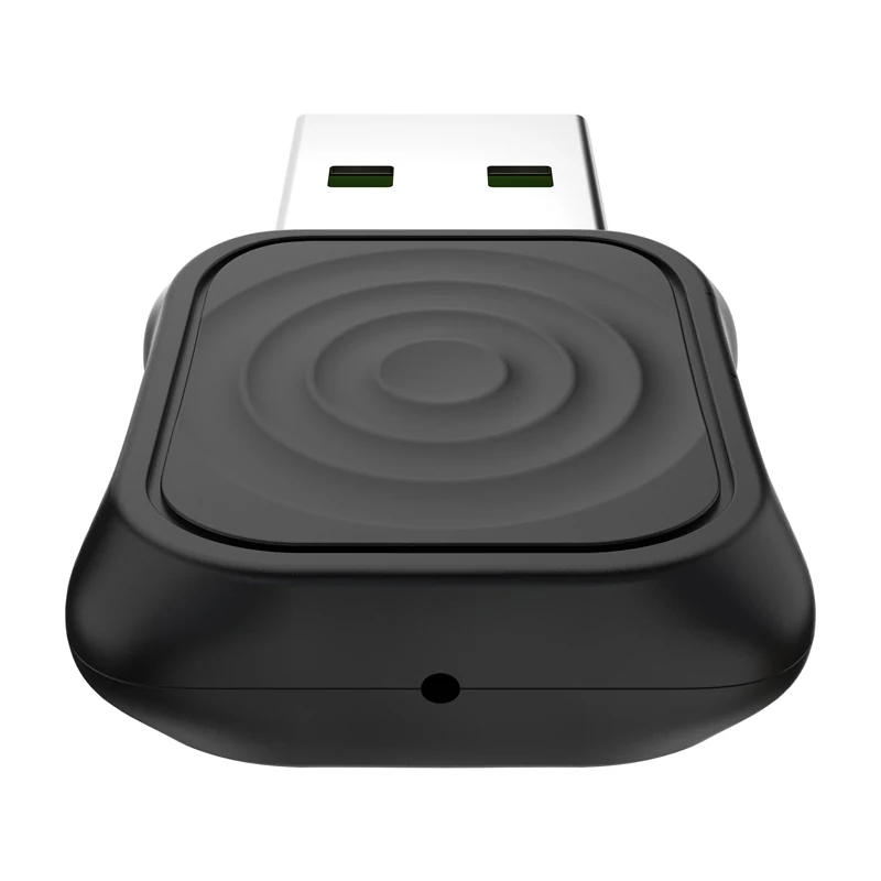Žemo profilio juodo Carlinkit Mini Ultra1 adapterio vaizdas