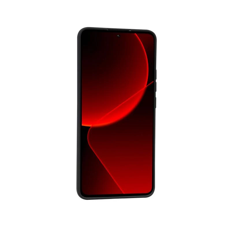 Front view and raised screen edge of the black Color Cover