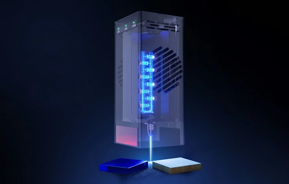 Uždaras Creality Falcon 2 Pro S korpusas su šviesos filtru