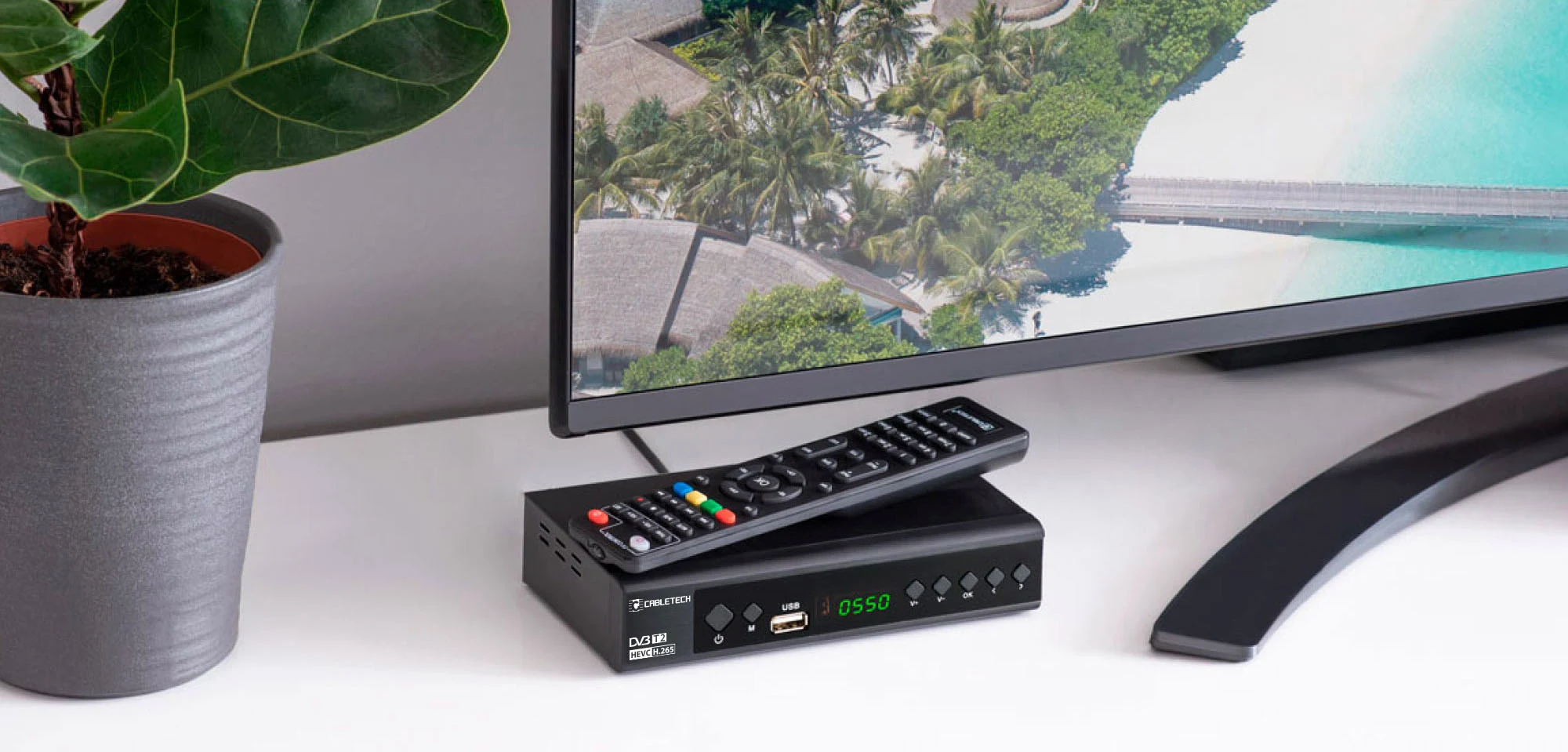 Televizijos imtuvas Cabletech URZ0336C