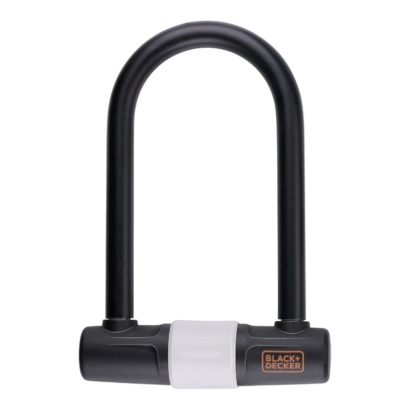„BLACK+DECKER“ U formos dviračio spyna su juodu lankeliu